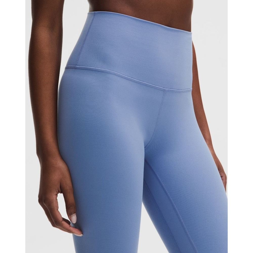Lululemon Wunder Train High-Rise Tight Chambray Blue Leggings Size 2